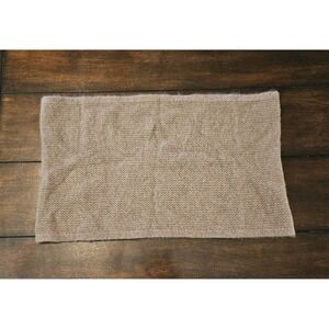 Overland Cashmere Infinity Scarf Texured Taupe